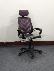 Special V Mesh Chair - Purple Colour