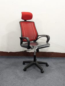 Special V Mesh Chair - Red Colour