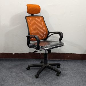 Special V Mesh Chair - Orange Colour