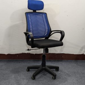 Special V Mesh Chair - Blue Colour