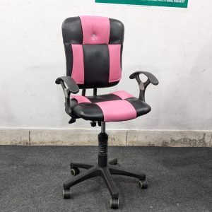 Desk Chair - Black Pink Colour